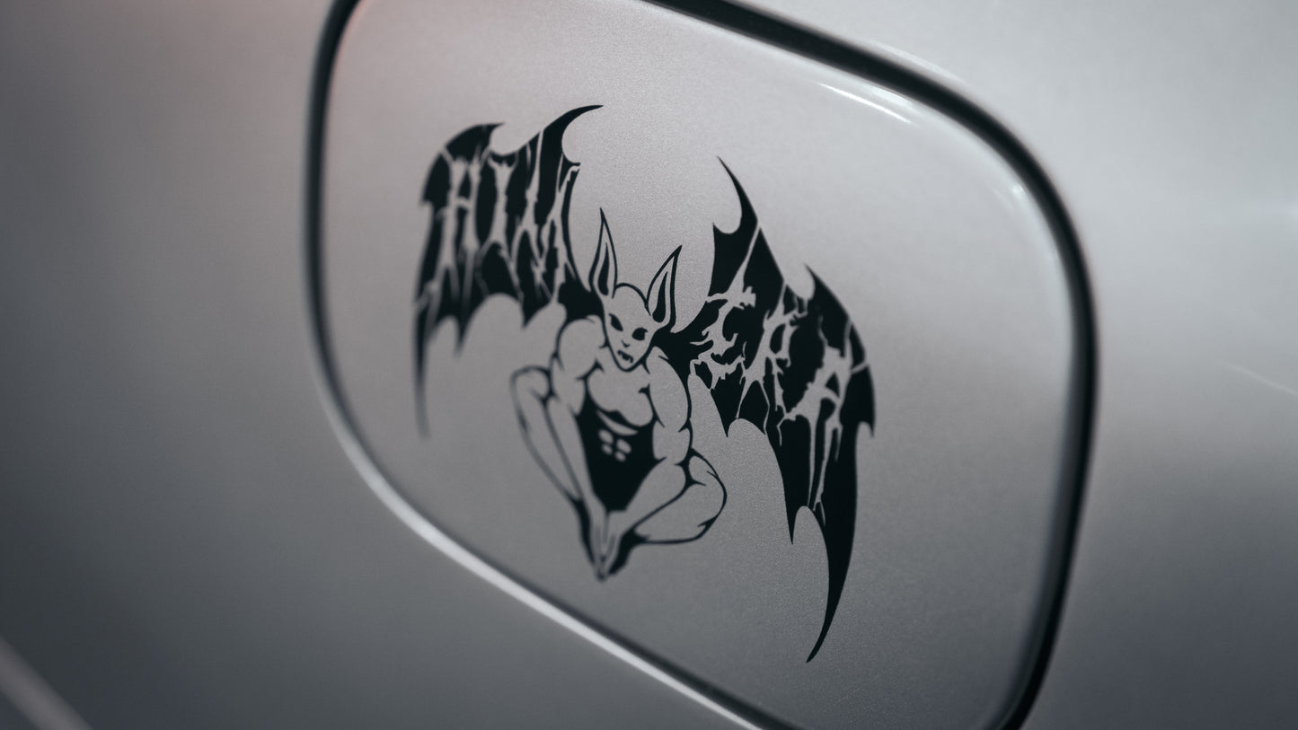 NAKLEJKA NA SAMOCHÓD - LOGO HIMERY - CZARNE