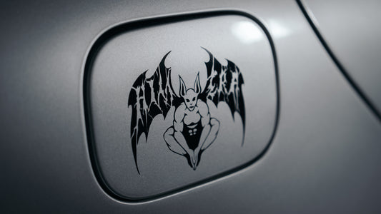 NAKLEJKA NA SAMOCHÓD - LOGO HIMERY - CZARNE